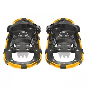 21 Inch Snowshoes, Snowshoes& Adjustable Trekking Poles, Snowshoes for Men Women - Picture 1 of 10