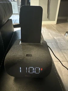 iHome TIMEBASE PRO+ Triple Charging Alarm Clock | Qi-Certified Wireless Charging - Picture 1 of 4
