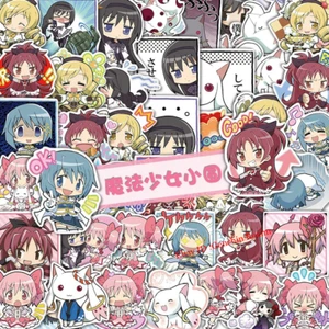 96 Stück Anime Puella Magi Madoka Magica wasserdichte Aufkleber Deko Geschenk - Bild 1 von 8