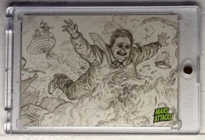 2015 Mars Attack's Occupation Concept Card 5 DEATH OF A SALESMAN. - Picture 1 of 3