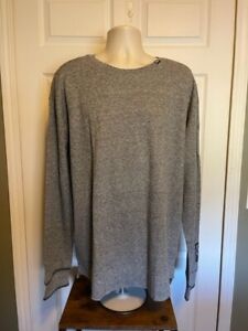 Ecko Unltd NWT Men's Gray Long Sleeve Thermal Style Shirt Size 3XL