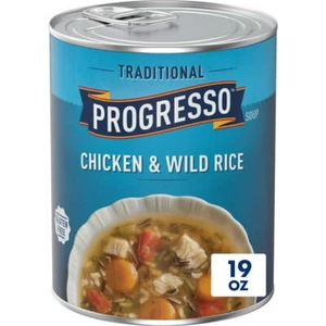 Progresso Traditional, Chicken and Wild Rice Soup, Gluten Free, 19 oz. - Picture 1 of 7