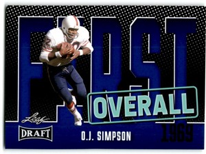 2023 OJ Simpson Leaf Draft First Overall Blue