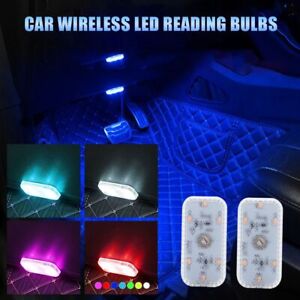 Car Roof Lights Touch Sensor Light Car Wireless LED Reading Bulbs Night Light