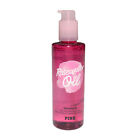 Victoria's Secret Pink Soothing Body Oil Hydrating Scented Pump 8 Fl Oz New Vs