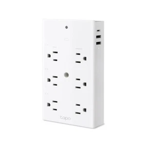 TP-Link Tapo Smart Plug Outlet Extender Surge Protector 18W Fast Charging 3 I... - Picture 1 of 9