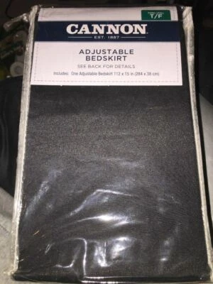 Falda de cama negra ajustable Cannon T/F Foto 1 de 2