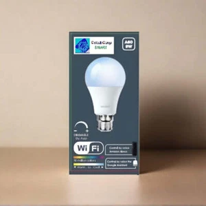 B22 WiFi Smart Dimmable Lightbulb RGBCDW works with Alexa/Google/Smart Life/Tuya - Picture 1 of 9