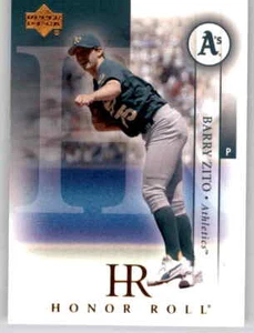 2003 Upper Deck Honor Roll Barry Zito Base Card MLB PWE UD A's Athletics #51 - Picture 1 of 2