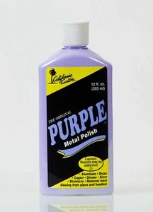 PURPLE METAL POLISH PMP355 THE ORIGINAL 355ml ALUMINUM BRASS COPPER CHROME - Picture 1 of 3