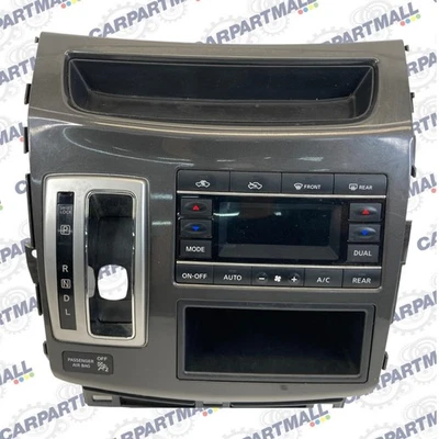 2011-2017 Nissan Quest HVAC Heater Temp Switch Climate Control w/ Shifter Bezel Foto 1 de 4
