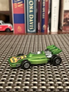 1973 Superfast Team Matchbox #24 Formula Racer 1/64 auto da corsa pressofusa - Foto 1 di 5