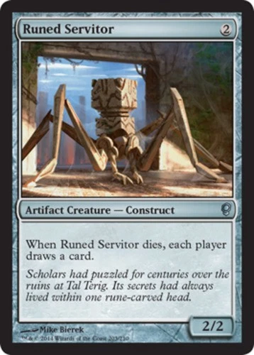 Runed Servitor - Conspiracy #203/210 MTG Magic The Gathering - Image 1 of 1
