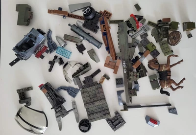 MEGABLOKS SET DE 150 PEQUEÑAS PIEZAS INDIVIDUALES y PIEZAS! ¡CANOPY! ¡CABALLO!+ Foto 1 de 4