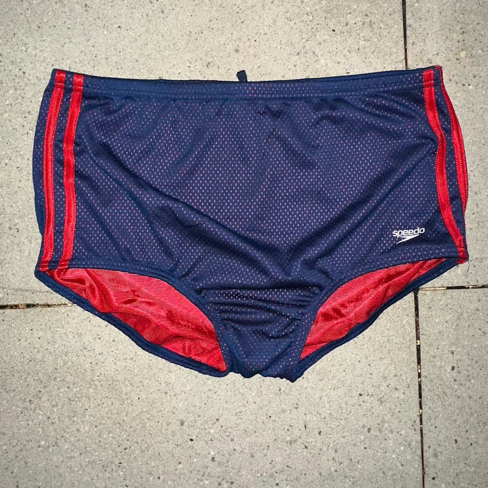 Calzoncillos de natación Speedo vintage para hombre talla 36 Foto 1 de 3