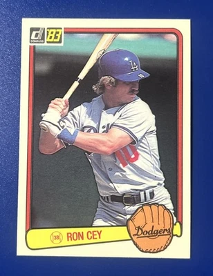 1983 Donruss Baseball Ron Cey Los Angeles Dodgers #84 - Image 1 of 2