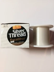 1 Silver Thread  Excalibur Copolymer Line.  4 lb. Test 3000yds.  Clear - Picture 1 of 2