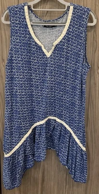 Túnica Max Jeans para mujer sin mangas cuello en V talla XL Foto 1 de 4