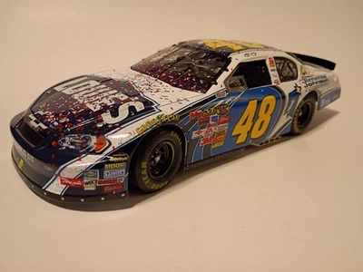 Jimmie Johnson  Foundation California Win 2007  #48 Nascar 1:24 Scale **Signed** - Image 1 of 4