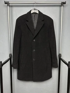 Hugo Boss Vintage Mens Cashmere-Wool Coat Jacket Size M - Picture 1 of 5