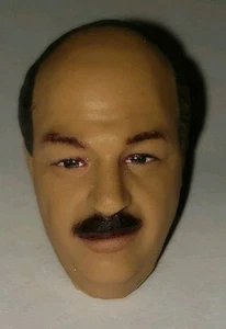 WWE Mattel Wrestling Figure Accessory Announcer Mean Gene Okerlund Head 4 Custom - Picture 1 of 7