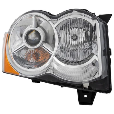 Passenger Side Xenon Headlight For Jeep Grand Cherokee 2008-2010 - Image 1 of 4