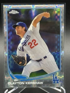 Topps Chrome CLAYTON KERSHAW X-Fractor 2013 - Foto 1 di 2