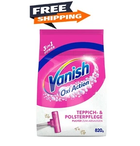 Vanish Oxi Action Polster- und Teppichreiniger Pflege Flecken Pulver 820 g - Bild 1 von 6