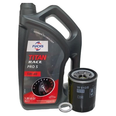 Honda Civic Type R FN2 / MK8 - Titan Race Pro S 5W40 Oil and Filter Service Kit - Image 1 of 4