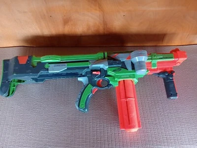 Nerf Vortex Nitron Disc Gun Blaster with Tactical Scope Sight  NOT WORKING - Image 1 of 4