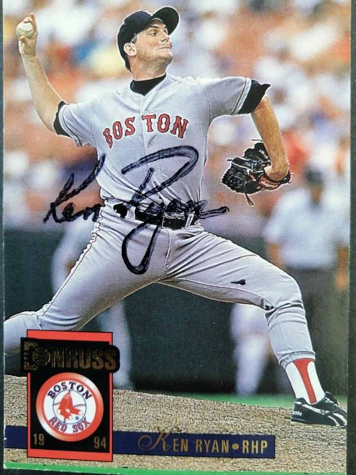 1994 Donruss SIGNED: Ken Ryan, RED SOX #276 - Image 1 of 1