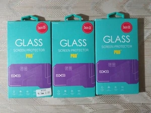 3 HTC Desire 626 Screen Protectors New SXS Pro+ Smudge Proof Premium Tempered - Picture 1 of 4