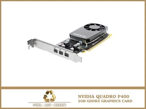 Nvidia Quadro P400 2GB GDDr5 Graphics Card 3x Mini DisplayPort High Profile - Picture 1 of 4