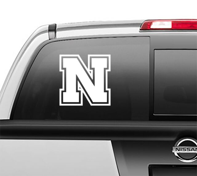 Nebraska Cornhuskers Huskers Football Vinyl Decal Car Truck Logo Window  Sticker