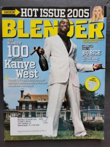 2005 Blender magazine Kanye West MADONNA Green Day Paris Hilton Mariah CAREY - Picture 1 of 11