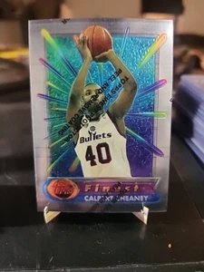 1994-95 Topps Finest Basketball Calbert Cheaney #261 With Protective Coating! - Picture 1 of 2