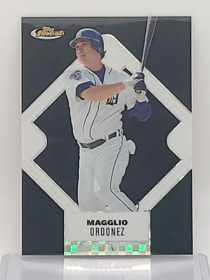 2006 Topps Finest Black X-Fractor SP Magglio Ordonez 15/25 NM/MT White Sox - Image 1 of 3