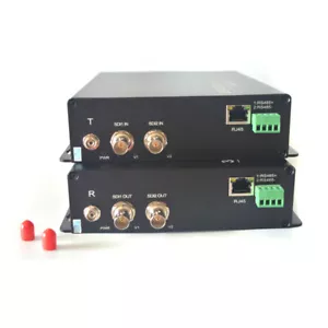 Convertitori multimediali 3G SDI da video a fibra ottica per trasmissione 3G HD SDI 1080p 60HZ - Foto 1 di 10