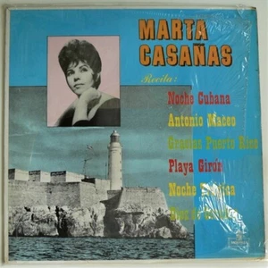 MARTA CASAÑAS ~ RECITA! ~ RARE CUBA / CUBAN FREEDOM POETRY LP VG+ '60's SHRINK - Picture 1 of 12