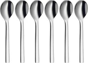 WMF Nuova Espresso Coffee Spoons Set of 6 Cromargan Stainless Steel 11cm - Picture 1 of 1