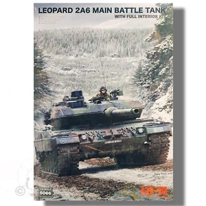 RFM 1/35 LEOPARDO 2A6 MBT CON KIT INTERIOR COMPLETO 5066 - Imagen 1 de 7