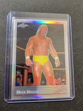 Hulk Hogan 2019 Leaf NSCC National Convention Refractor WWE wrestling