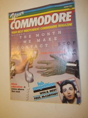 Your Commodore Issue - August 1985 - Retro Commodore - Image 1 of 4