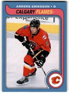 2008-09 O-Pee-Chee '79-80 Retro Anders Eriksson #149 Calgary Flames - Image 1 of 2