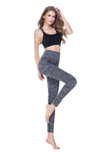 Women High Waist Yoga Legging Fitness Sport Gym Workout Breathable Push Up L XL - Picture 1 of 7
