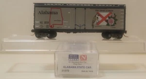 MICRO-TRAINS MTL N SCALE 21372 ALABAMA STATE 40' PLUG DOOR BOX AL 1819 - NEW - Picture 1 of 1