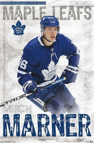 Mitch Marner SUPERSTAR Toronto Maple Leafs Official NHL Hockey 22x34 POSTER Cover