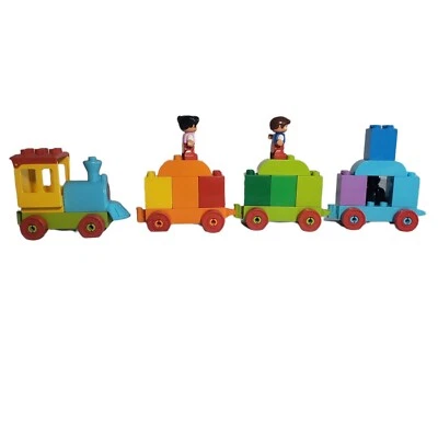 Lego Duplo My First Number Train 10847 Complete 23 of 23 Bricks No box/book - Image 1 of 4