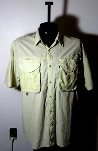 COLUMBIA Sportswear 100% Nylon & Pocket Short Sleeve Shirt Men's Size XL - Picture 1 of 6