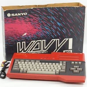 Sanyo MSX WAVY II PC MPC-1 verpackt getestet Japan Spiel 10722019 - Bild 1 von 12
